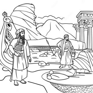 Mesopotamian Civilization Coloring Page 64514-52957