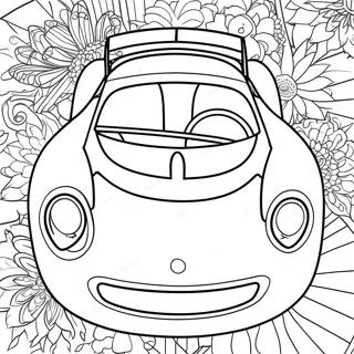 Lotus Car Coloring Page 64543-51732