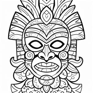 Polynesian Coloring Pages