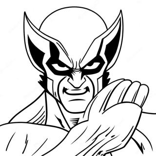 Wolverine Kid Coloring Pages