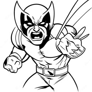 Wolverine Kid Coloring Page 64593-51766