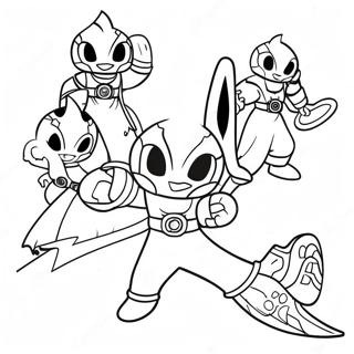 Spirit Rangers Coloring Page 64603-51775