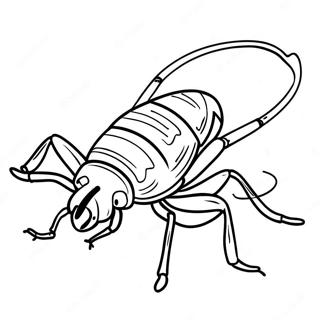 Cockroach Coloring Page 64613-51782