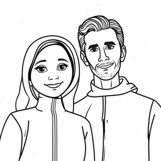 Omar And Hana Coloring Pages