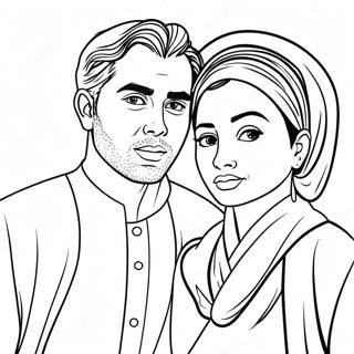 Omar And Hana Coloring Page 64633-51810