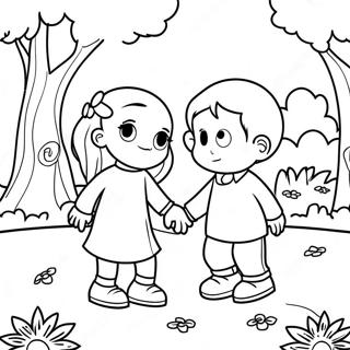 Omar And Hana Coloring Pages