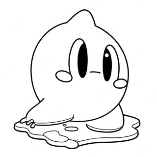 Ice Kirby Coloring Page 64643-51807