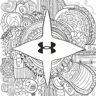 Under Armour Logo Coloring Page 64673-51834