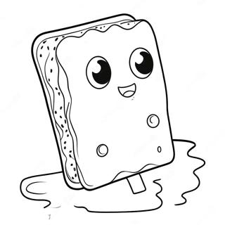 Pop Tart Coloring Pages