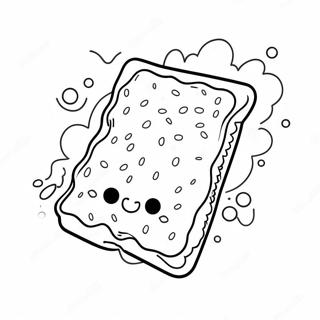 Delicious Frosted Pop Tart Coloring Page 64704-51859