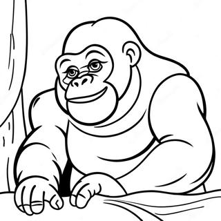 Goodnight Gorilla Coloring Page 64713-51872