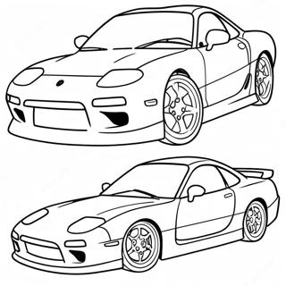 Rx7 Coloring Pages