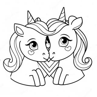 Sisters Series 3 Unicorn Lol Coloring Page 64753-51900