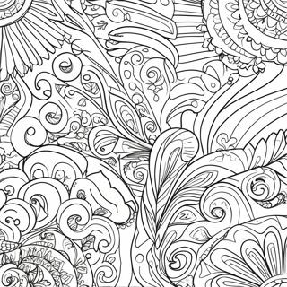 Velvet And Veneer Patterns Coloring Page 6476-5273