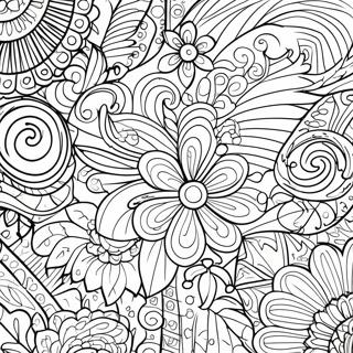 Velvet And Veneer Patterns Coloring Page 6476-5274