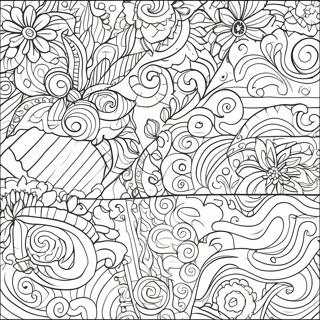 Velvet And Veneer Patterns Coloring Page 6476-5276