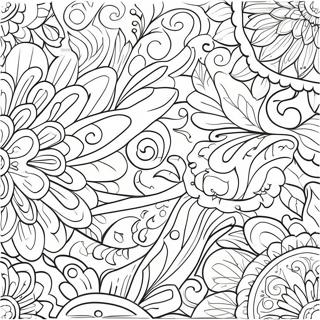 Luxurious Velvet Textures Coloring Page 6477-5285