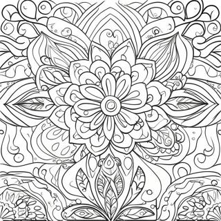 Luxurious Velvet Textures Coloring Page 6477-5287