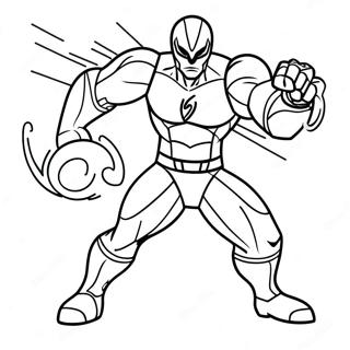 Max Steel Action Pose Coloring Page 64813-51946