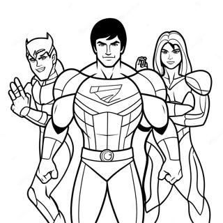 Max Steel With Friends Coloring Page 64814-51953