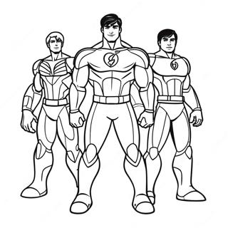 Max Steel With Friends Coloring Page 64814-51955