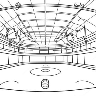 Hockey Rink Coloring Page 64863-51986