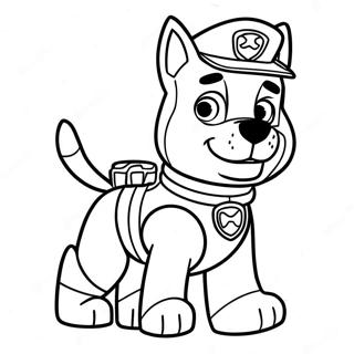 Tracker Paw Patrol Coloring Page 64873-51996