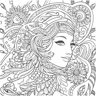 Intricate Fine Motor Skills Coloring Page 64934-52042