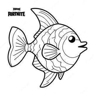 Fortnite Fishy Character Coloring Page 64943-52052