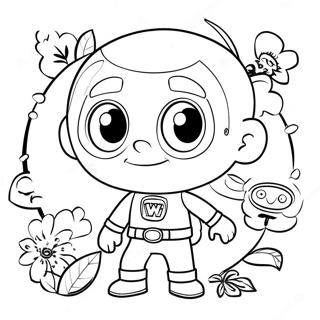 Super Why Coloring Page 6496-5294