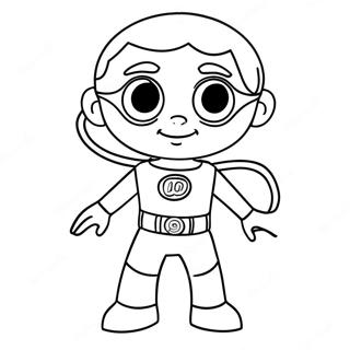 Super Why Coloring Page 6496-5295