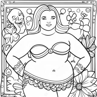 Body Positivity Coloring Pages