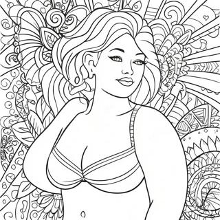 Body Positivity Affirmation Coloring Page 64973-52074