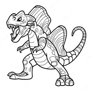 Fierce Scorpius Rex Roaring Coloring Page 64984-52086