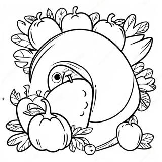 Thanksgiving Math Worksheets Coloring Page 64993-52091