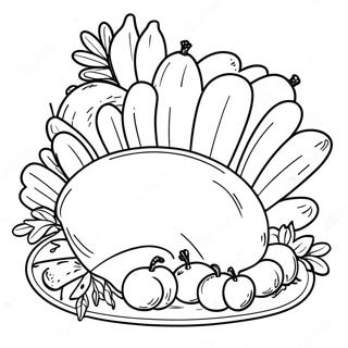 Thanksgiving Themed Addition Coloring Page 64994-52094