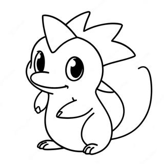 Cyndaquil Coloring Pages