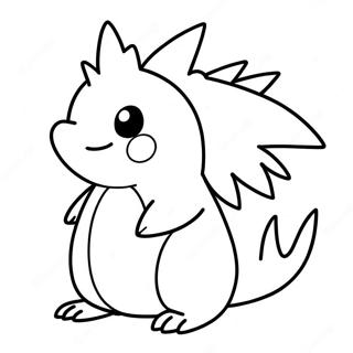 Cyndaquil Coloring Page 65013-52102