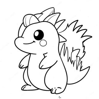 Cyndaquil Coloring Page 65013-52103