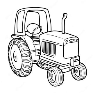 Tractor Ted Coloring Page 65023-52110