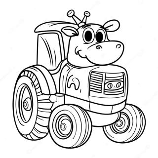 Tractor Ted Coloring Page 65023-52111