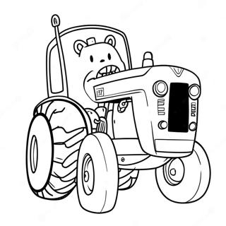 Tractor Ted Coloring Page 65023-52112