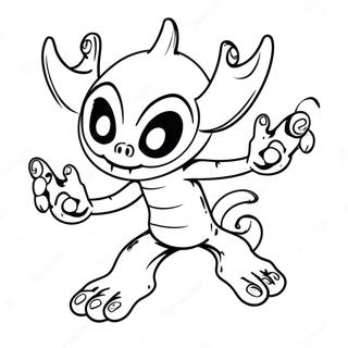 Ink Demon Bendy Coloring Page 65093-52167