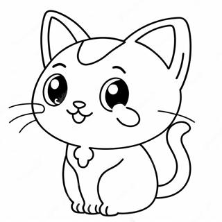 Kawaii Chibi Coloring Pages