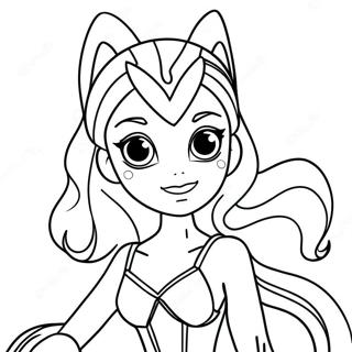 Winx Club Musa Coloring Page 65113-52182