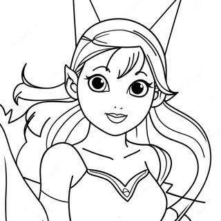 Winx Club Musa Coloring Page 65113-52183