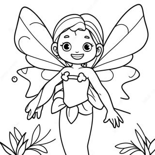 Musa Fairy With Magical Powers Coloring Page 65114-52189