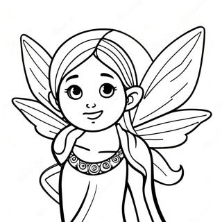 Musa Fairy With Magical Powers Coloring Page 65114-52192