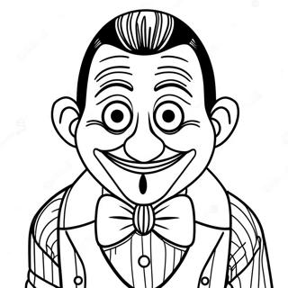 Billy The Puppet Coloring Pages