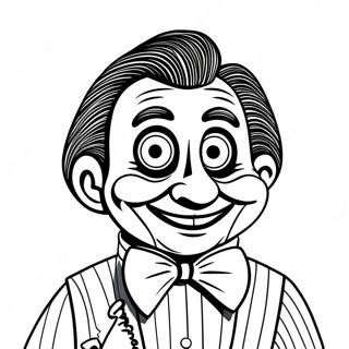 Billy The Puppet Coloring Page 65123-52194